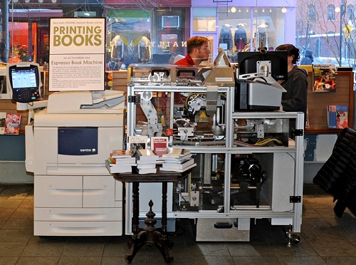 book publishing machine